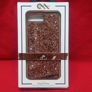 Cell phone case iPhone 8 Plus...rosegold